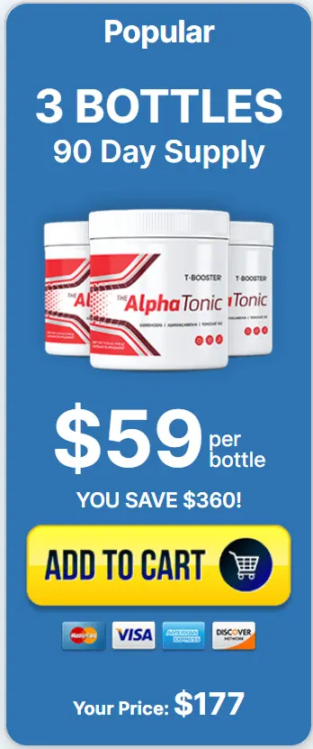Alpha Tonic - 3 Bottles